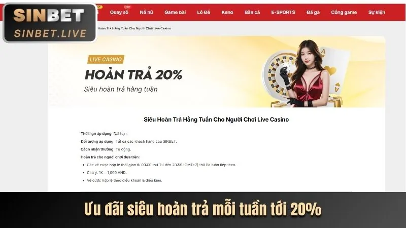 Khuyến mãi nạp tiền hàng ngày/tuần tại u888vip1 win